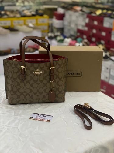 شنطة وسط بيج /بني 16932