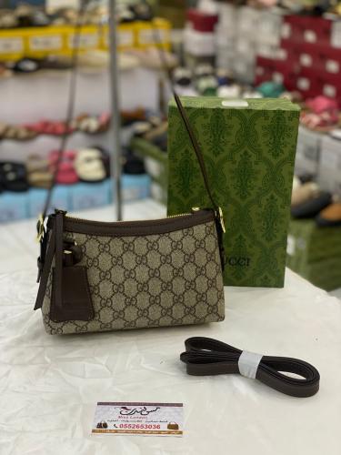 شنطة وسط بيج /بني 17024