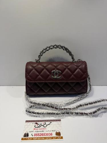 شنطة صغيرة بني غامق 16865