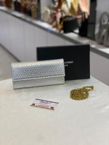 شنطة ميني فضي لامع 170251