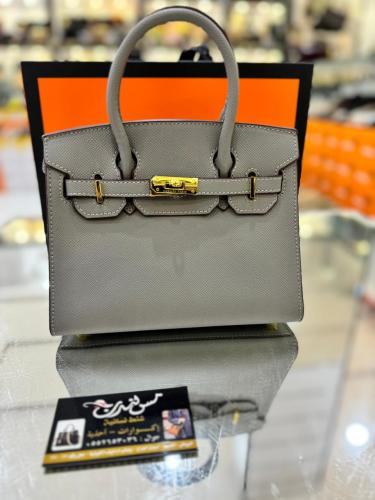 شنطة حجم وسط رمادي 6904