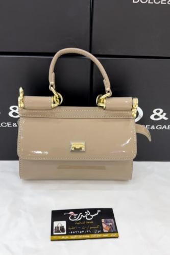 شنطة حجم ميني بيج لامع 16837