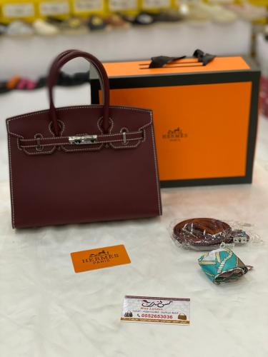 شنطة وسط عنابي 16976