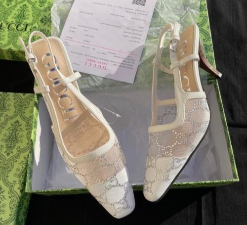 كعب ابيض شفاف 16801