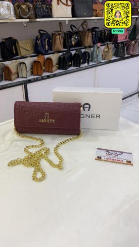 شنطة صغيرة عنابي 17089