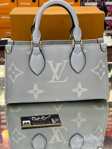 شنطة حجم وسط رمادي 6893