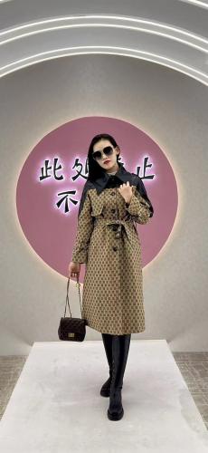 جاكيت بني /اسود 1455