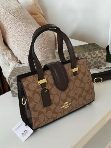 شنطة وسط بيج /بني 16830