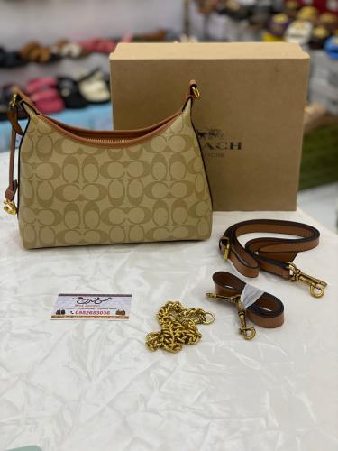 شنطة وسط بيج /بني 170243