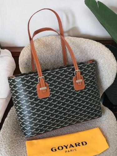 شنطة حجم كبير رمادي /بني موديل 1533