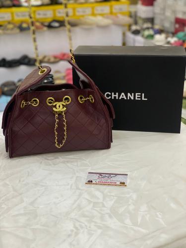 شنطة وسط عنابي 17006