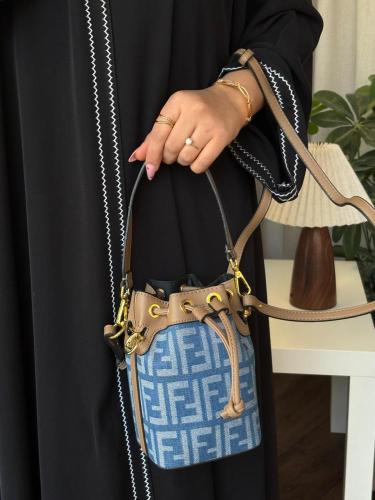 شنطة صغيرة ازرق /بني 16979