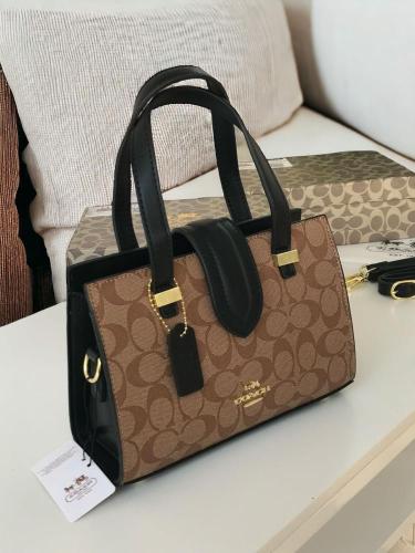 شنطة وسط بيج/اسود 999