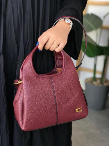 شنطة وسط عنابي 7088