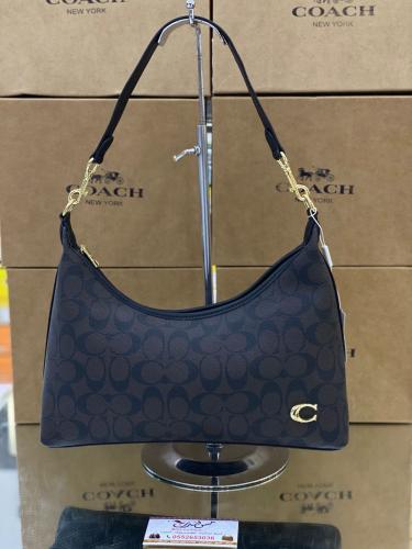 شنطة وسط بني /اسود 8044