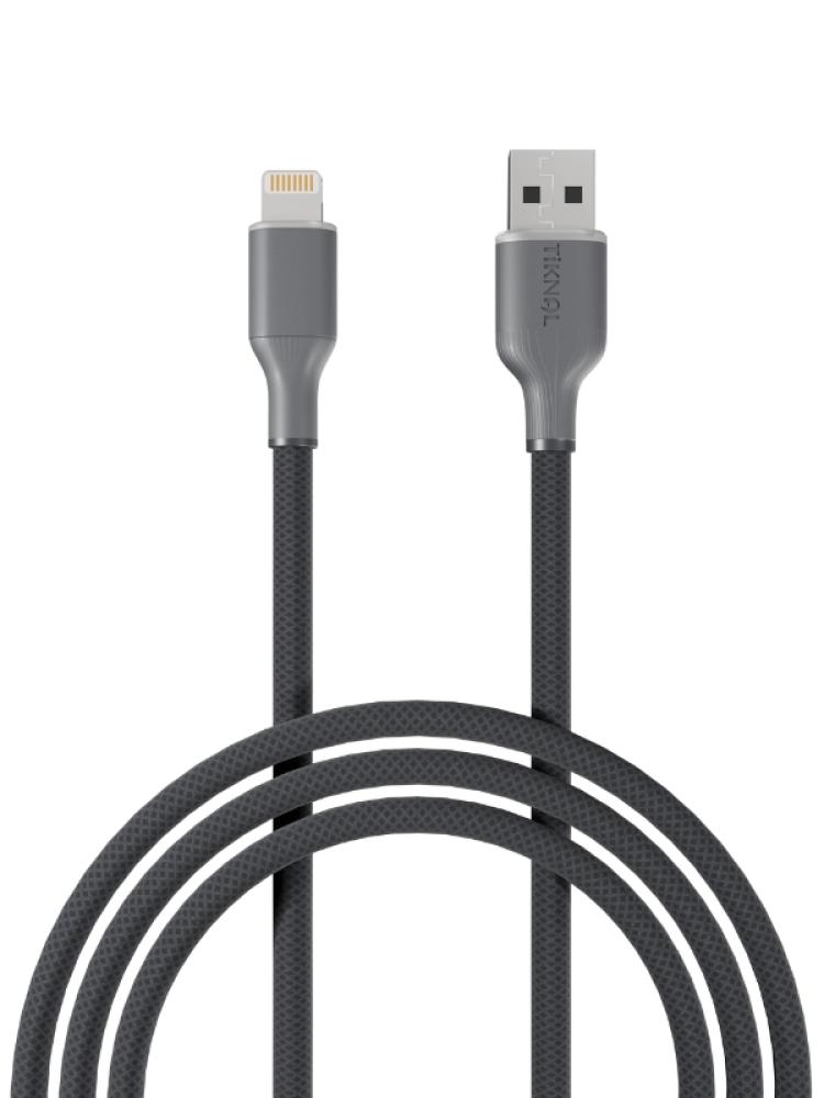 TIknal Lightning Cable 1.2M - Durable Fast Charging - كابل تكنل لايتنينج 1.2 متر - شحن سريع ومتين