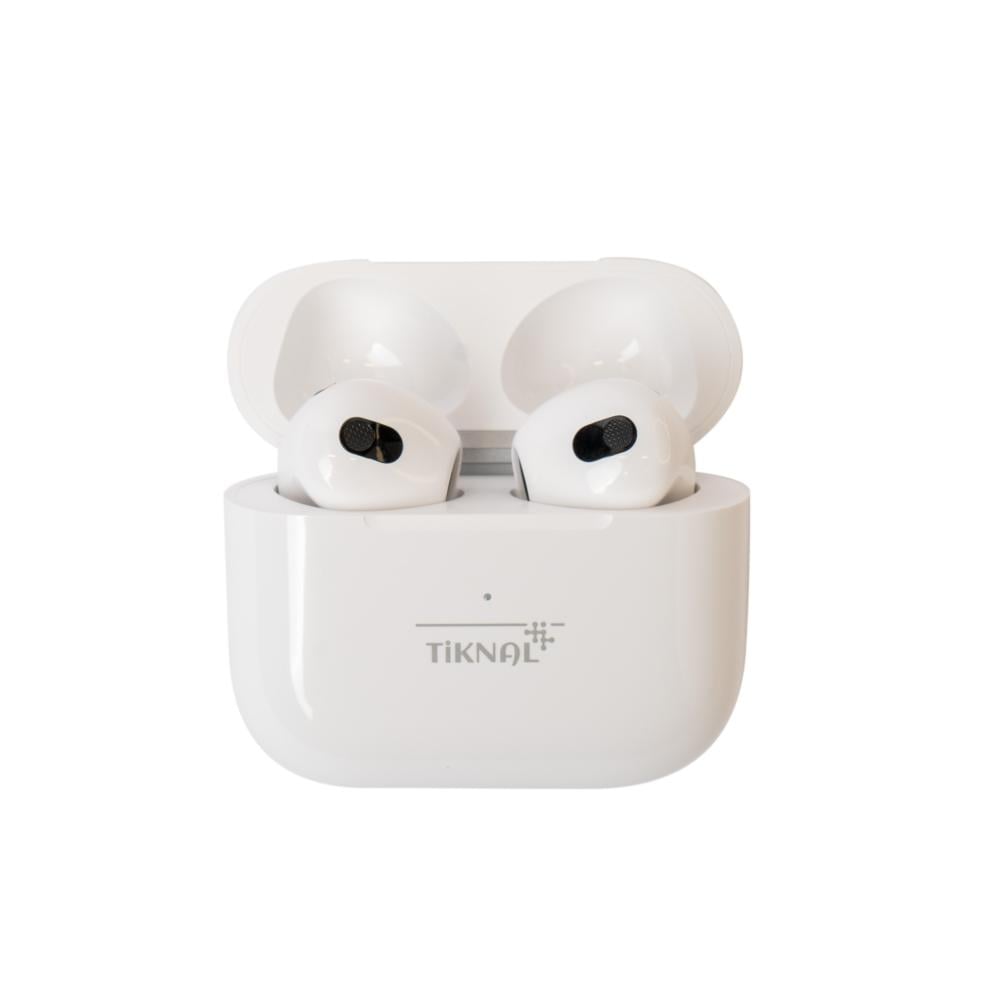 Tiknal Airpods 4 - Dolby Sound, Waterproof, Long Battery - سماعات تيكنال إيربودز 4 - صوت نقي بتقنية دولبي، مقاومة للماء، وعمر بطارية طويل