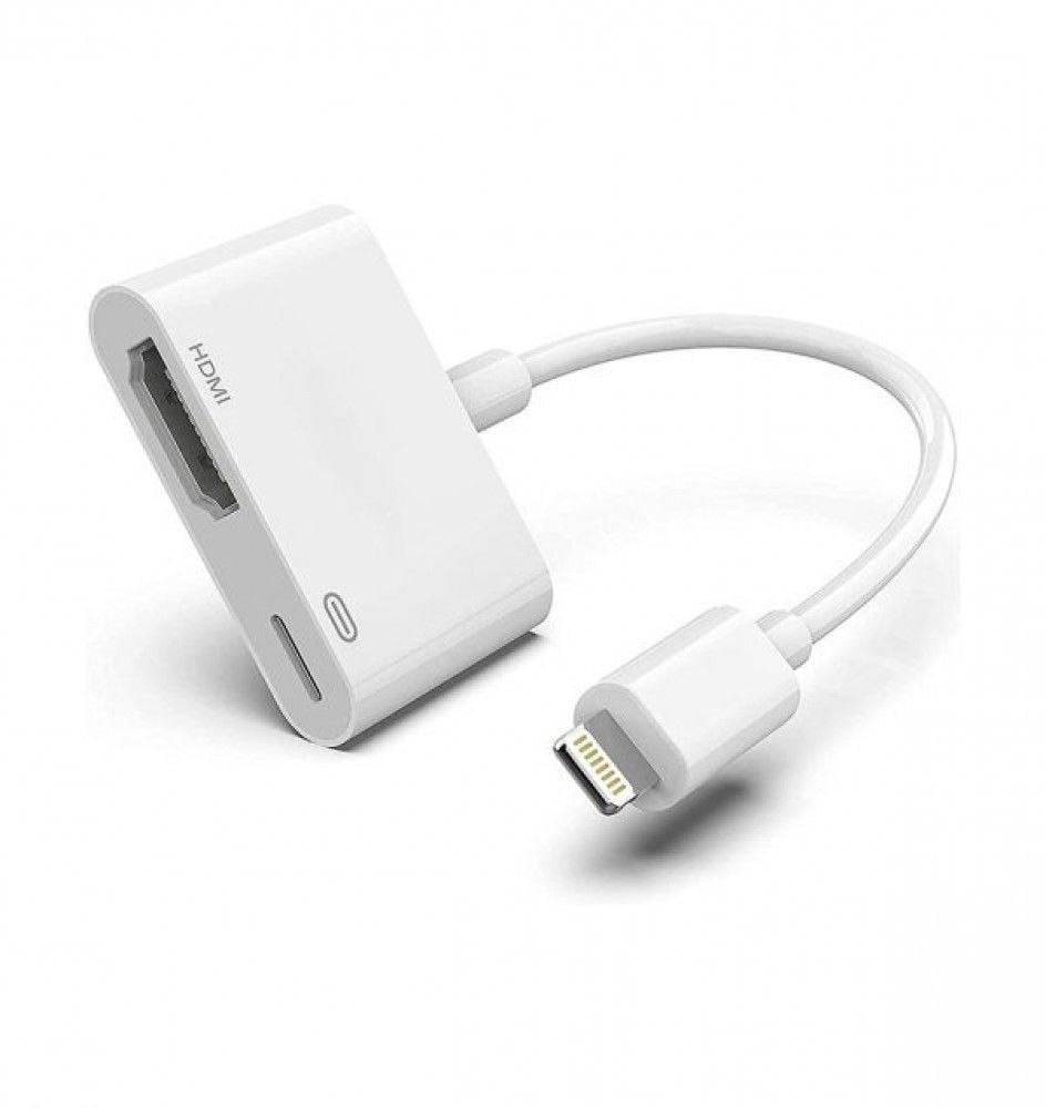 Apple Lightning Digital AV Adapter HDMI - MD826ZM/A - محول ابل لايتنينج HDMI ديجيتال ايه في