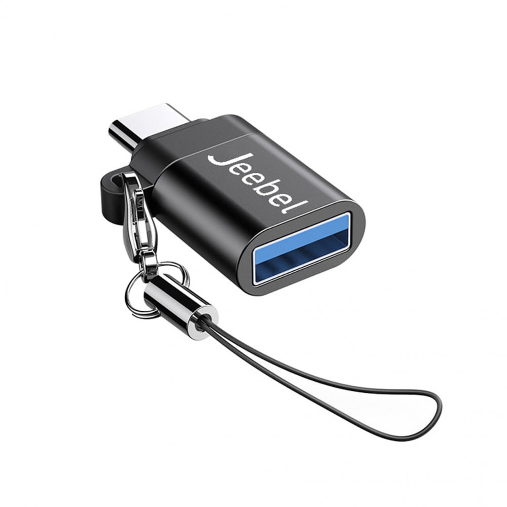Jeebel USB to Type-C Adapter - محول يو إس بي إلى تايب سي من جيبل