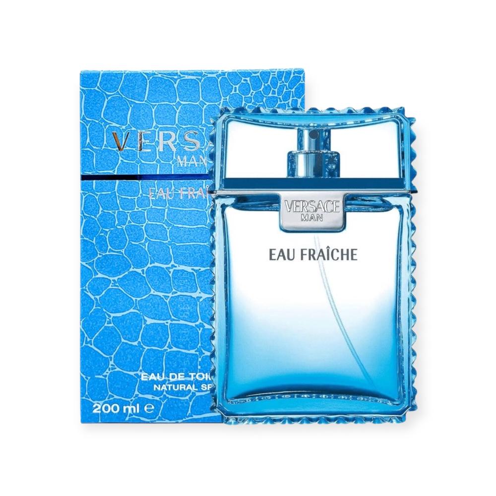 Versace Eau Fresh Man Eau de Toilette for men 200 ml qamar perfume