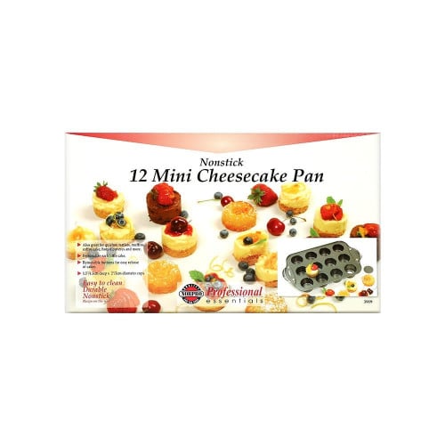 صينية ميني تشيز كيك 12 قطعة MINI CHEESECAKE PAN 12...