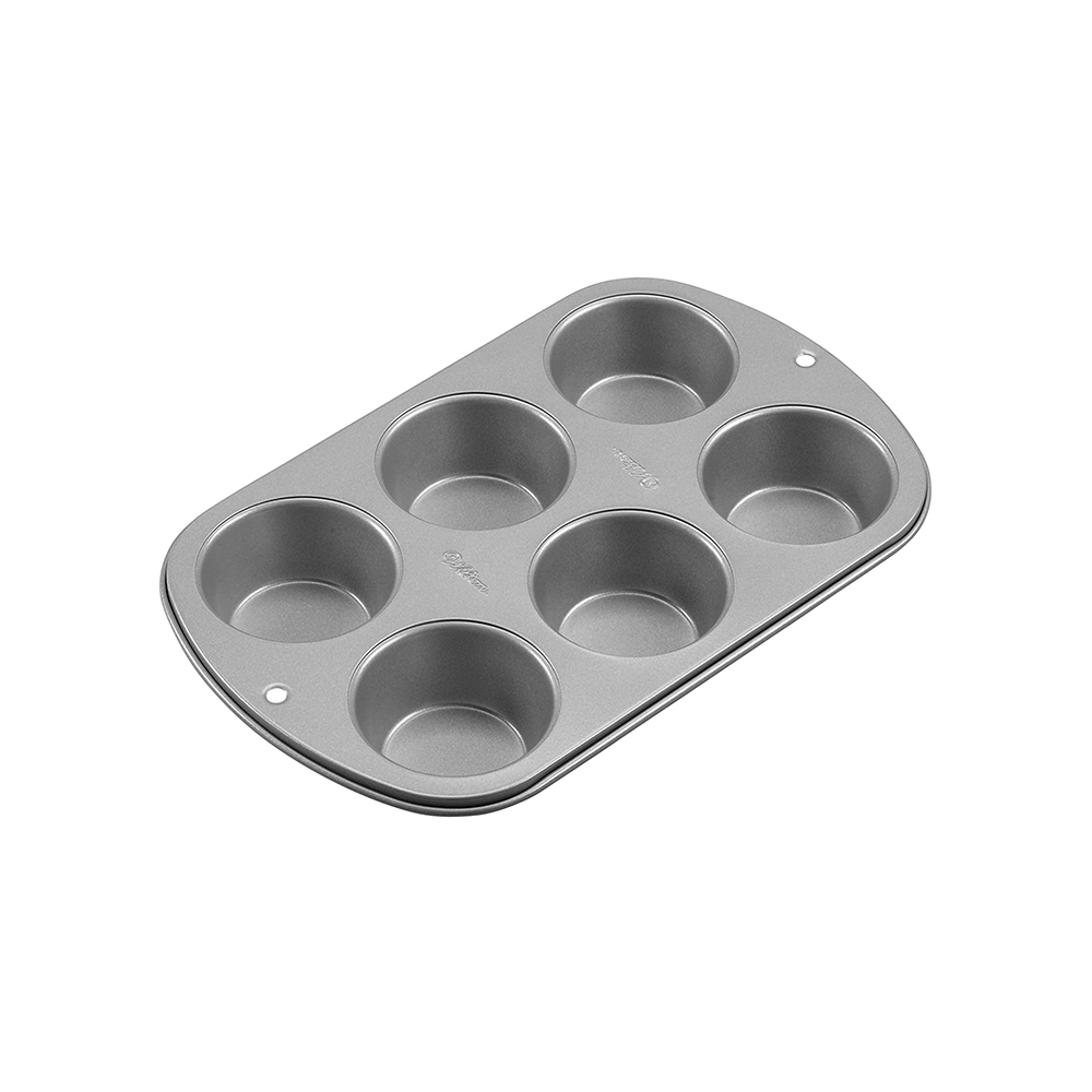 Wilton King Size Muffin Pan - 6 Cavity