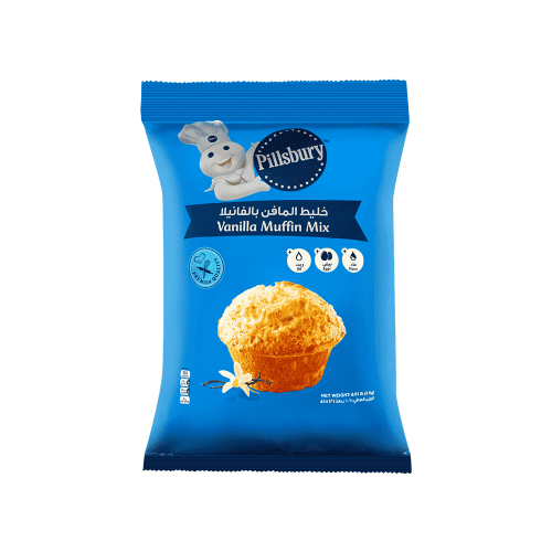 خليط المافن بالفانيلا Pillsbury Vanilla Muffin Mix