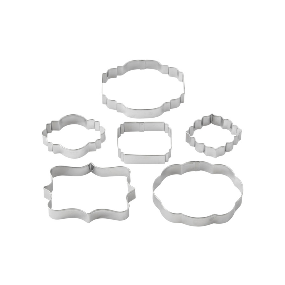 طقم تزيين عجينة السكر  Plaque Fondant Cut-Outs