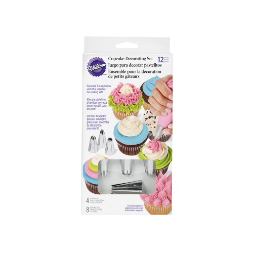 مجموعة تزيين الكوب كيك - Cupcake Decorating Set