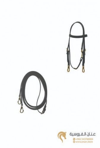 لجام بيتا كامل (رأسية+عنان) أسود