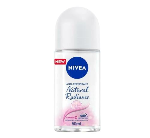 نيفيا رول مضاد للتعرق للنساء، حماية لمدة 48 ساعة، إشراقة طبيعية، 50 ملل. Nivea