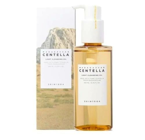 سكين1004 زيت منظف سنتيلا لايت من مدغشقر تنظيف عميق يزيل المكياج و الشوائب ويرطب البشرة   _ 200 مل     Skin 1004