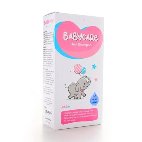 بيبي كير شامبو شعر للأطفال تنظيف ورعاية شعر الطفل وفروة الرأس الحساسة _ 250 مل  Baby care