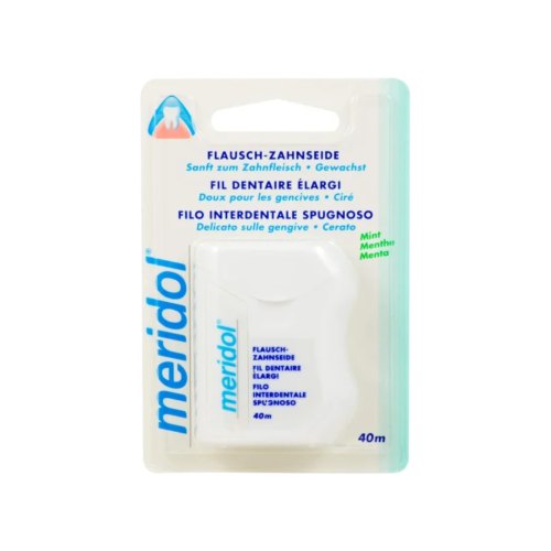 ميريدول خيط تنظيف الأسنان الموسع مينت  _ 40 متر.   meridol