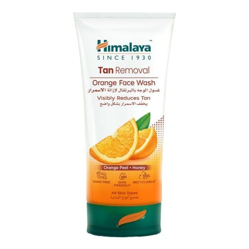 هيمالايا غسول الوجه بالبرتقال لإزالة الاسمرار _  150 مل.  himalaya