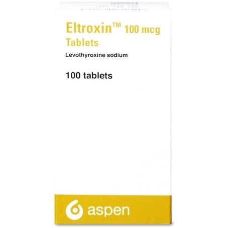 التروكسين 100 مكجم 100 قرص.   Eltroxin 100 Mcg
