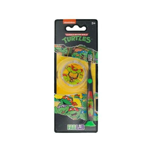 Fablab فاب لاب فرشاة أسنان للأطفال مع يويو - سلاحف النينجا
