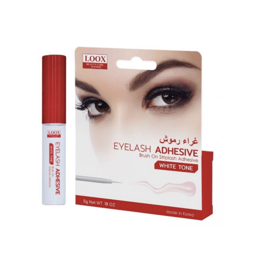 لوكس غراء رموش ابيض _ 5 جرام  Loox
