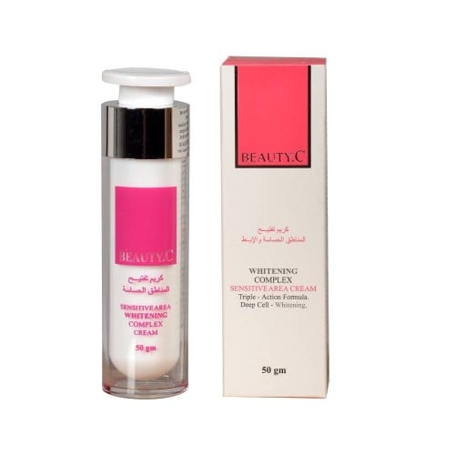 كريم بيوتي سي لتفتيح المناطق الحساسة والابط 50 جم Beauty C
