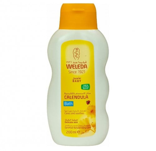 سائل استحمام بالكالينديولا للأطفال من فيليدا _ 200 مل / weleda