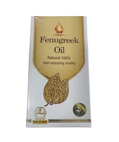 زيت الحلبه اليونانيه طبيعي 100٪للشعر من وادي النحل _  125 مل.  Wadi Alnahl