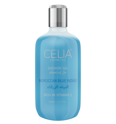 سيليا جل استحمام النيلة المغربية 500 غرام.  Celia