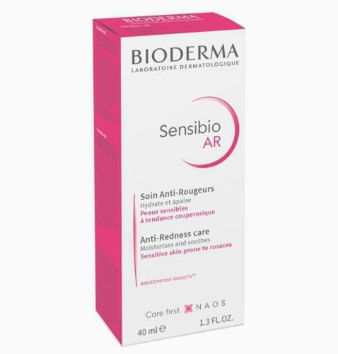 بيوديرما - سينسيبيو - كريم العناية بالوجه ايه ار - كريم يقلل من احمرار البشرة - ملطف ومرطب - للبشرة الحساسة _ 200 مل  Bioderma
