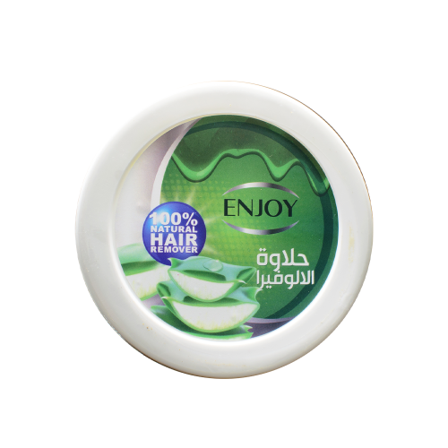 حلاوة انجوي لإزالة الشعر صبار  _ 400 جرام.   Enjoy