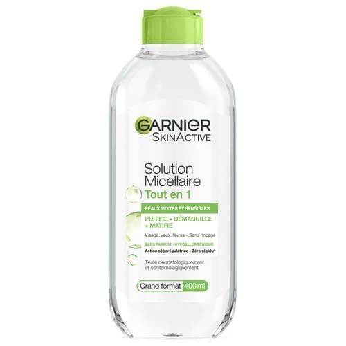 ماء ميسلر للبشرة الحساسة و  المختلطة من غارنييه _ 400 مل  Garnier