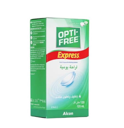 أوبتي فري محلول طبي للعدسات 120 مل.   OPTI-FREE
