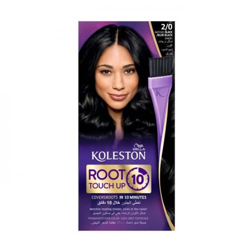 ويلا، كوليستون روت تتش أب صبغة اسود مزرق 2/0 - 70 مل.  Koleston