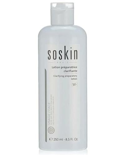 سوسكين لوشن لتحضير تفتيح وتوحيد لون البشرة ، للوجه والرقبه - 250 مل. Soskin