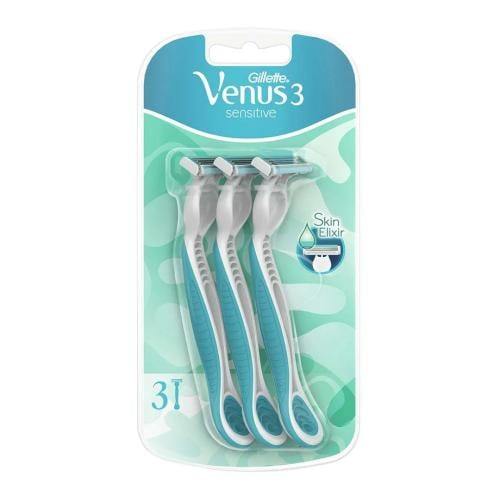 جيليت فينوس 3 ماكينة حلاقة للنساء _ 3 قطع   Gillette