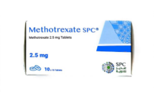 ميثوتركسات، 2.5 ملجم- 100 قرص. Methotrexate spc